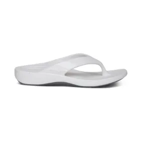 Aetrex Women's Maui Flips- White