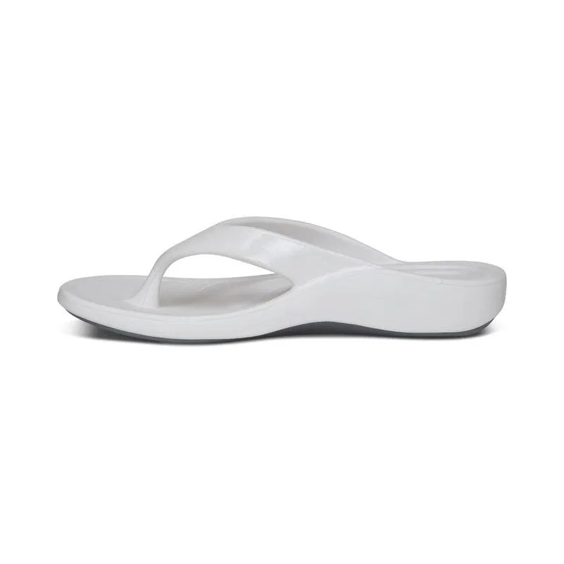 Aetrex Women's Maui Flips- White