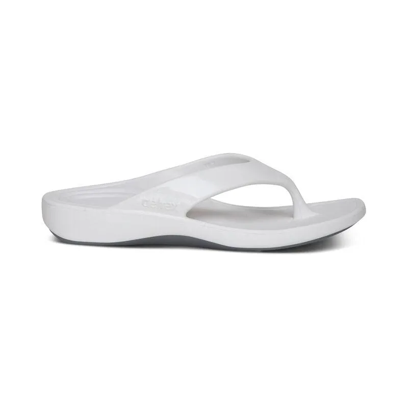 Aetrex Women's Maui Flips- White