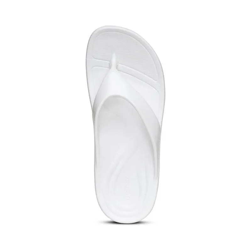 Aetrex Women's Maui Flips- White