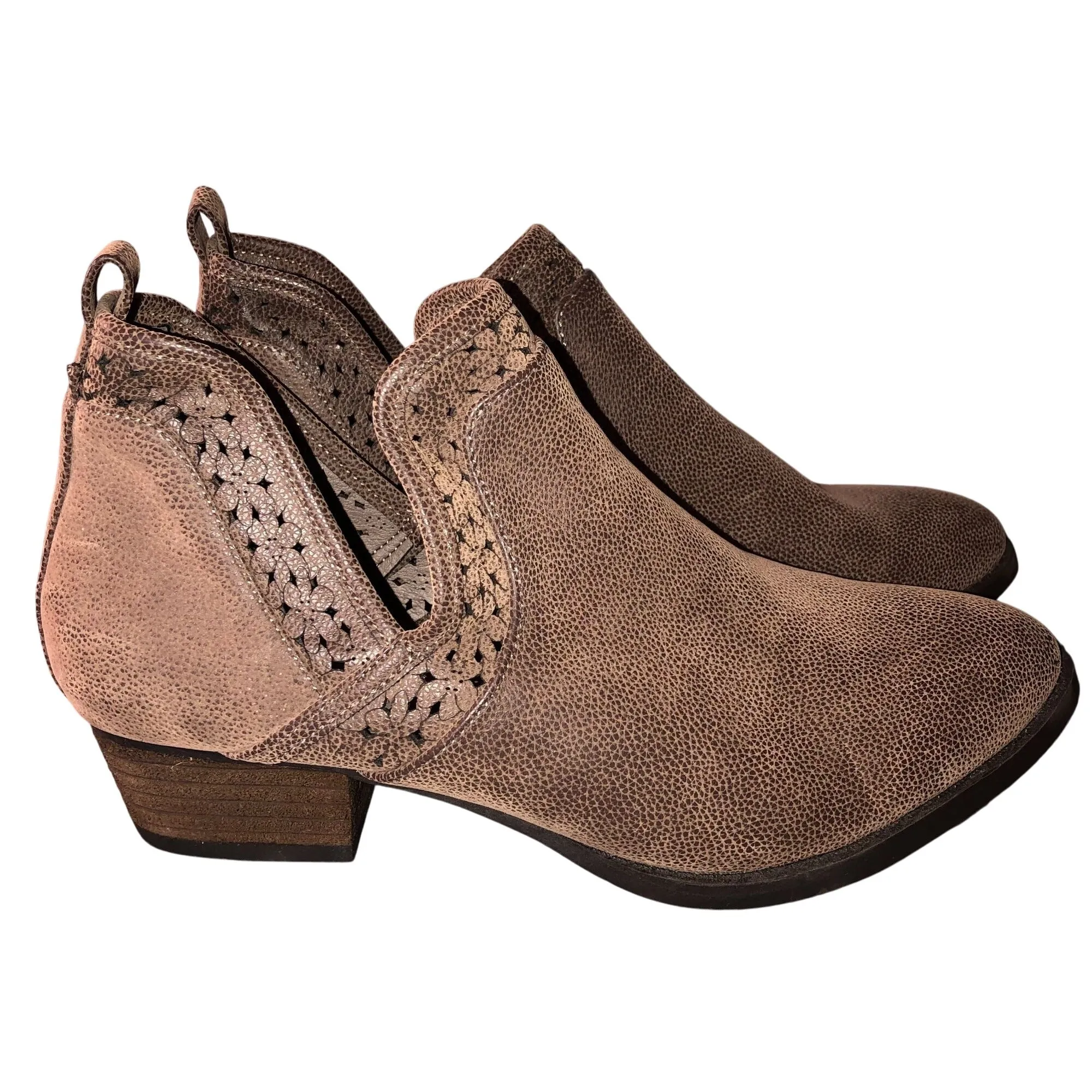 C EST. 1946 Women's Brown Ankle Booties  Size 7-NWOT