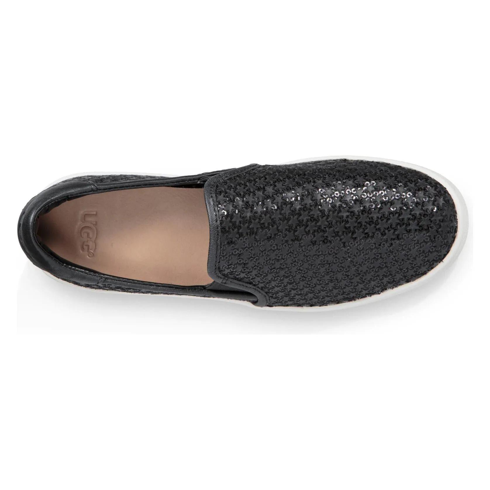 Cas Glitter Slip-On Glitter Sneakers