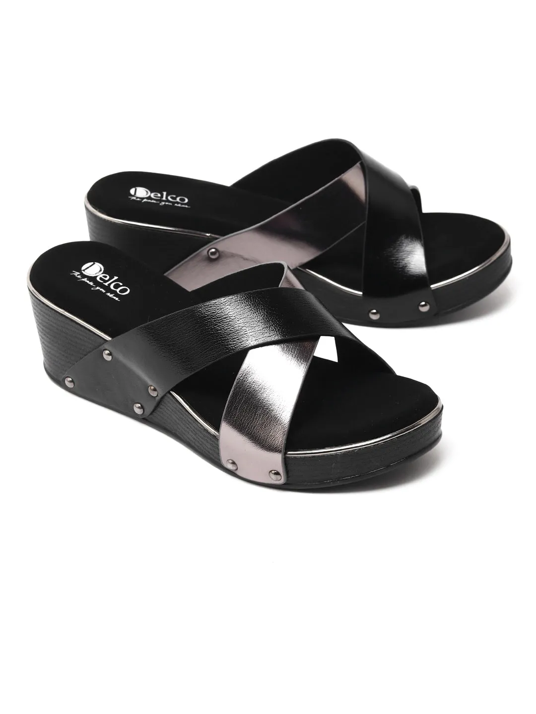 Casual Comfort Muse Platform Slip-Ons