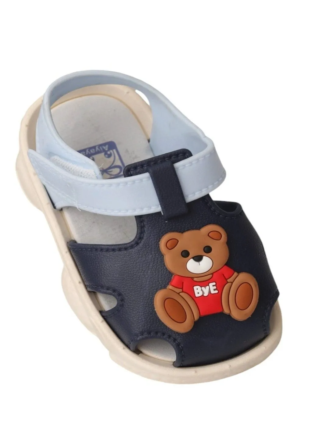 Charming Teddy Bear Strap Sandals For Boys