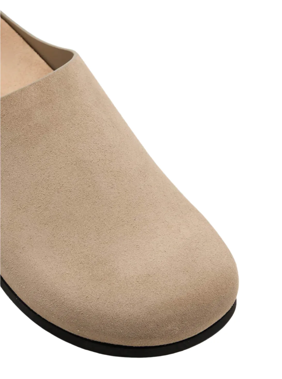 Common Projects Clog in Taupe Suede
