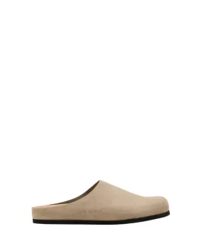 Common Projects Clog in Taupe Suede