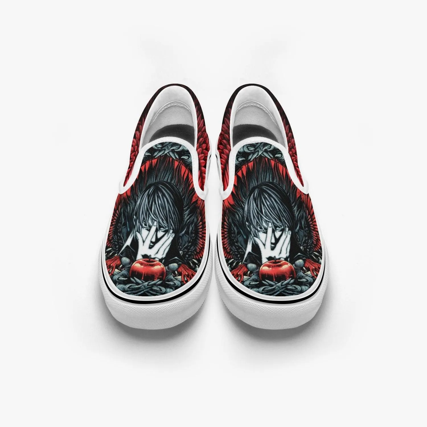 Death Note Light Yagami Slip Ons Anime Shoes