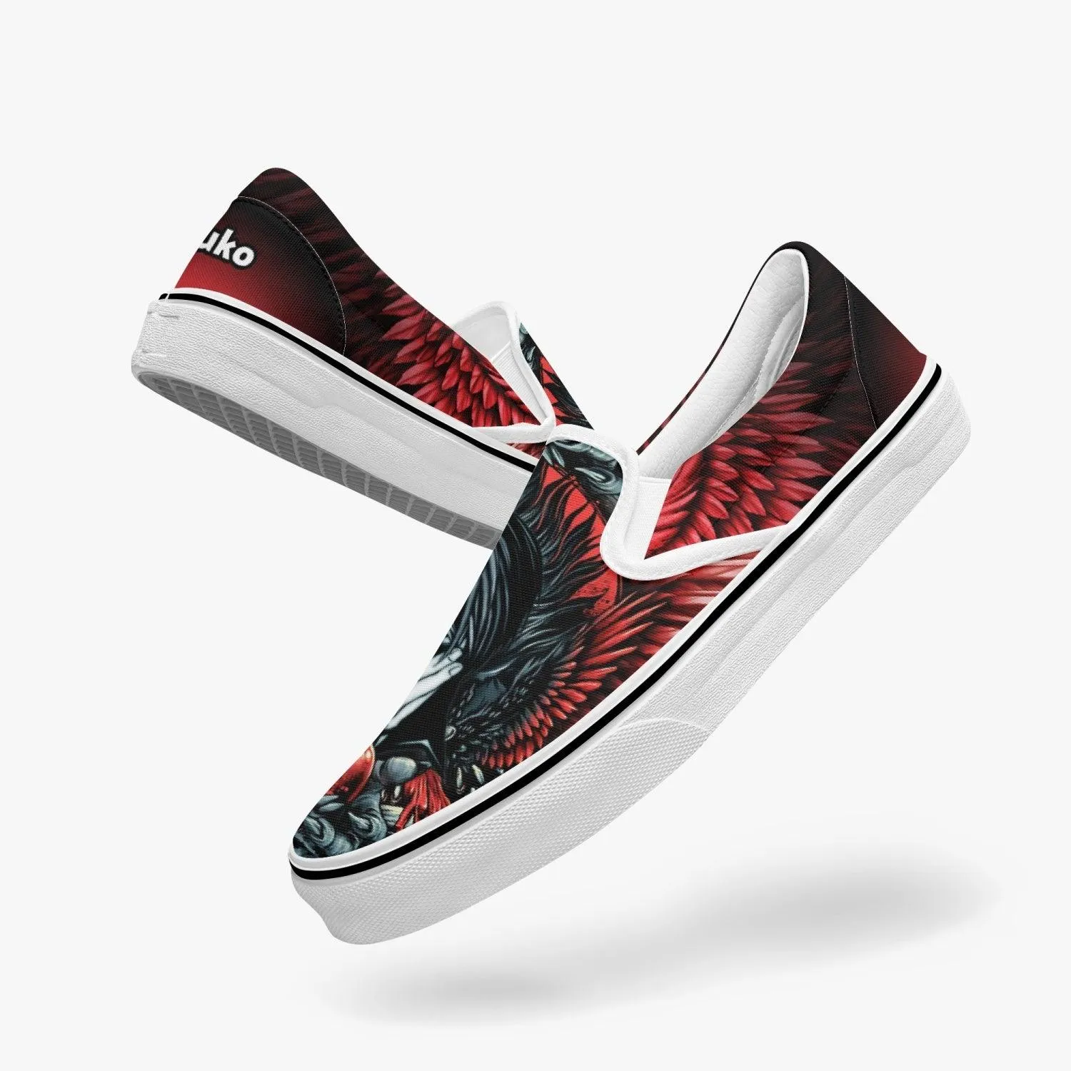 Death Note Light Yagami Slip Ons Anime Shoes