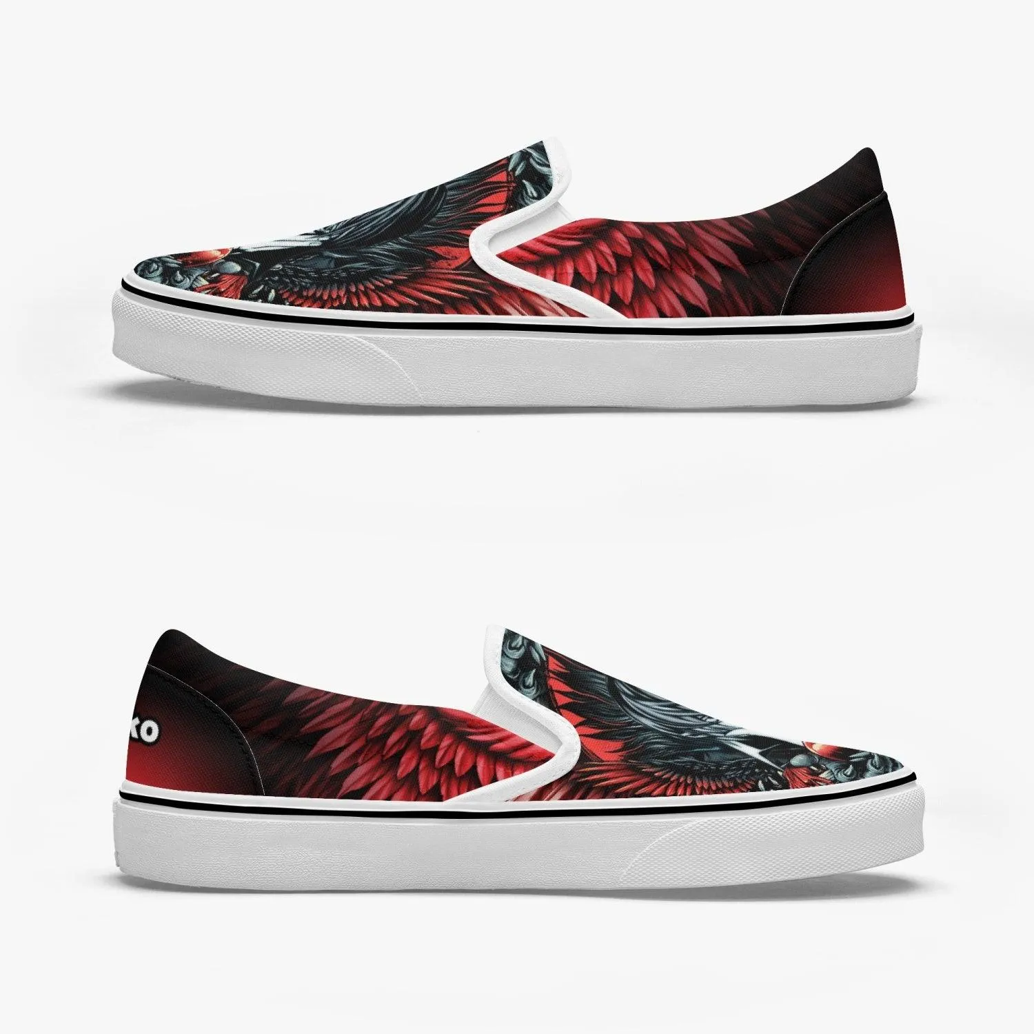 Death Note Light Yagami Slip Ons Anime Shoes