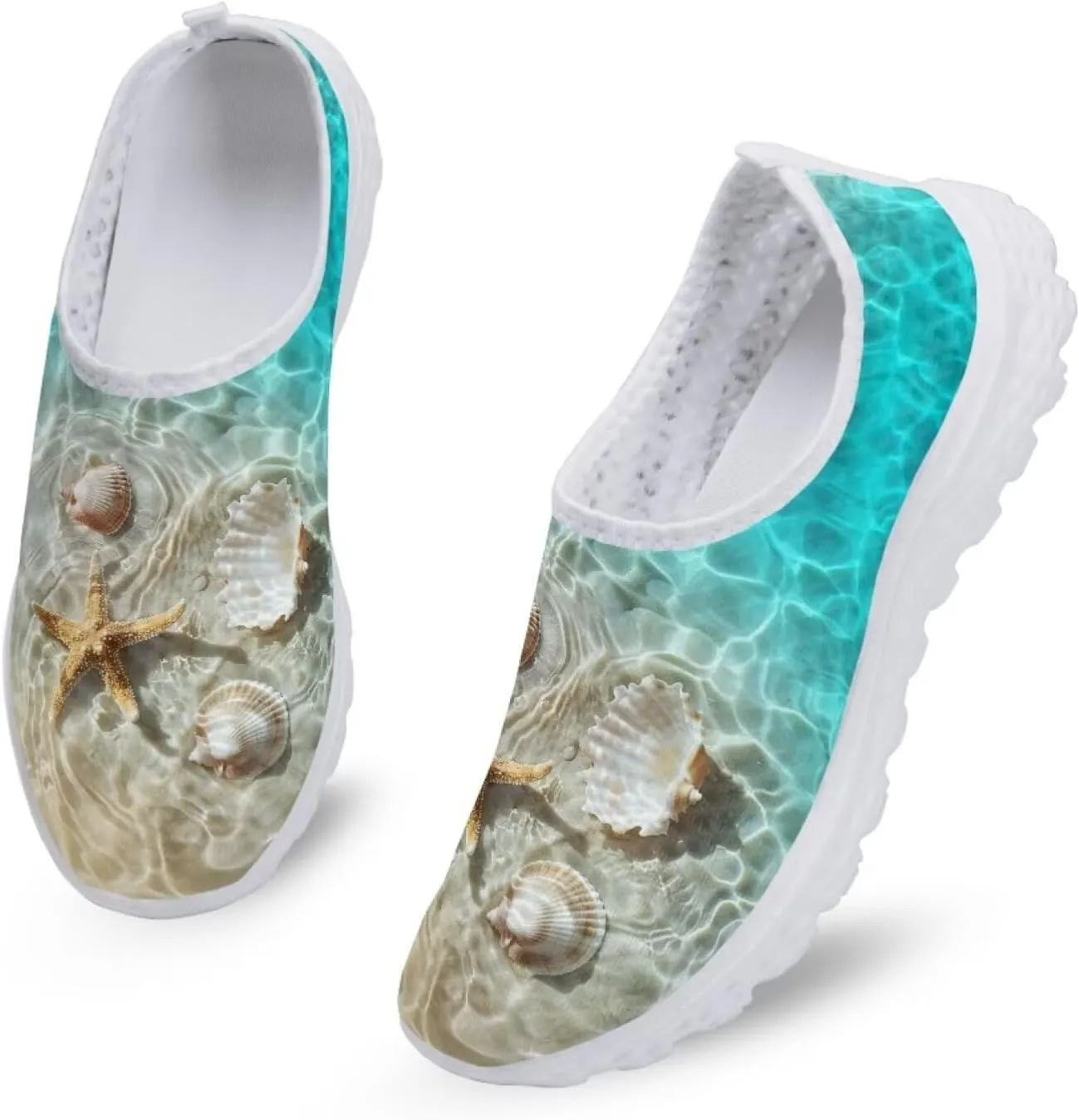 JoyLamoria Casual Sneakers Women Sport Shoes Breathable Lightweight Walking Shoes Footwear Sneaker Sandals Arch Support
