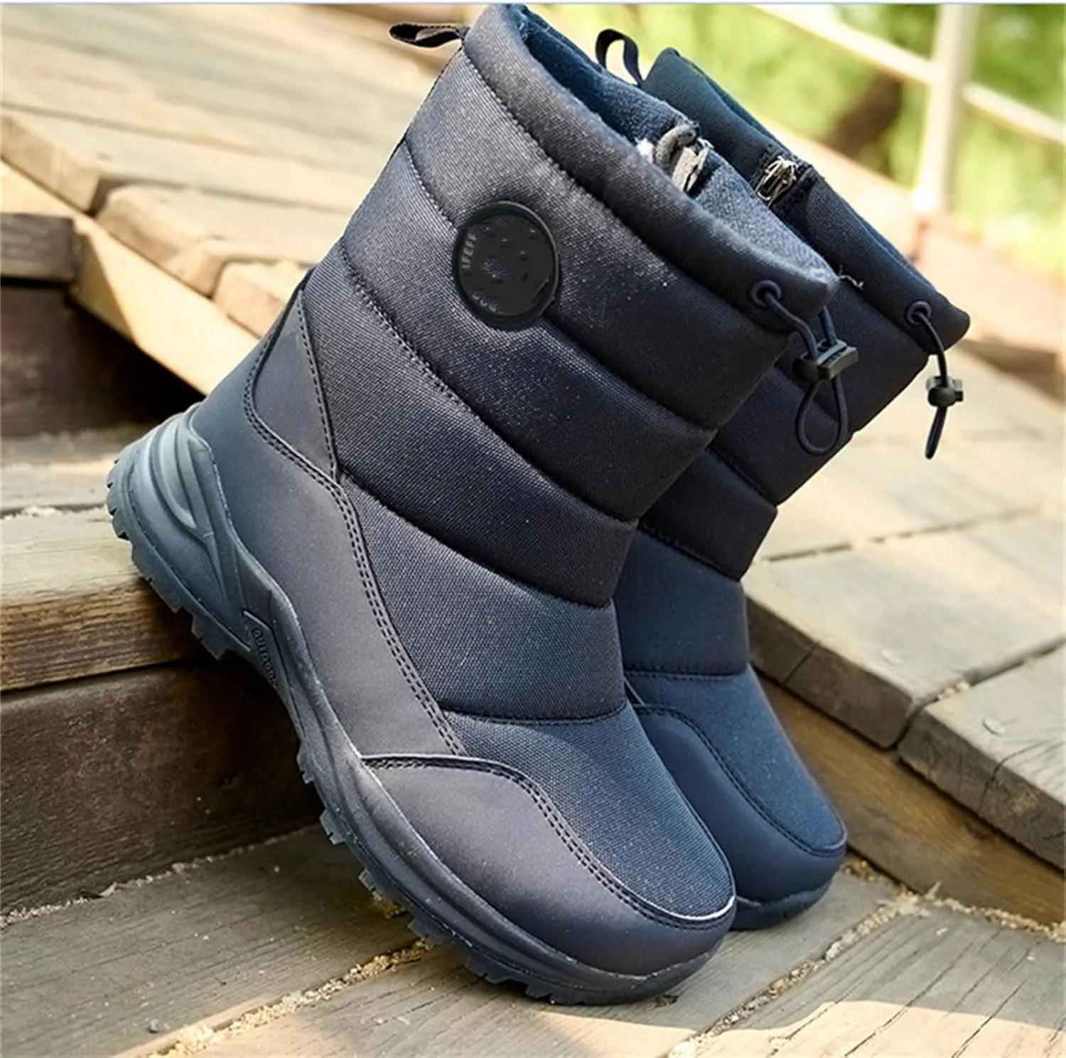 Lausiuoe Snow Boots For Women Waterproof Insulated Non Slip Winter Warm Lining Comfortable Ankle Booties Walking Shoes