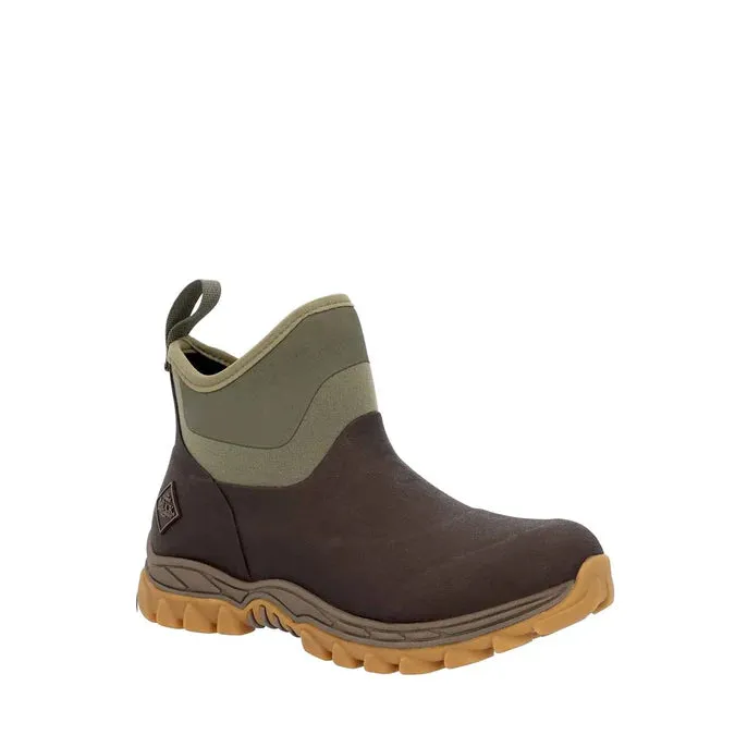 Muck Boots Women's Arctic Sport II Ankle Welly Boots Dark Brown / Olive