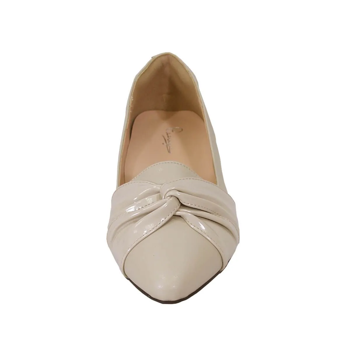 PEERAGE Whitney Women's Wide Width Casual Leather Flats