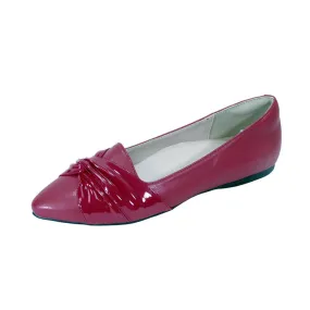 PEERAGE Whitney Women's Wide Width Casual Leather Flats