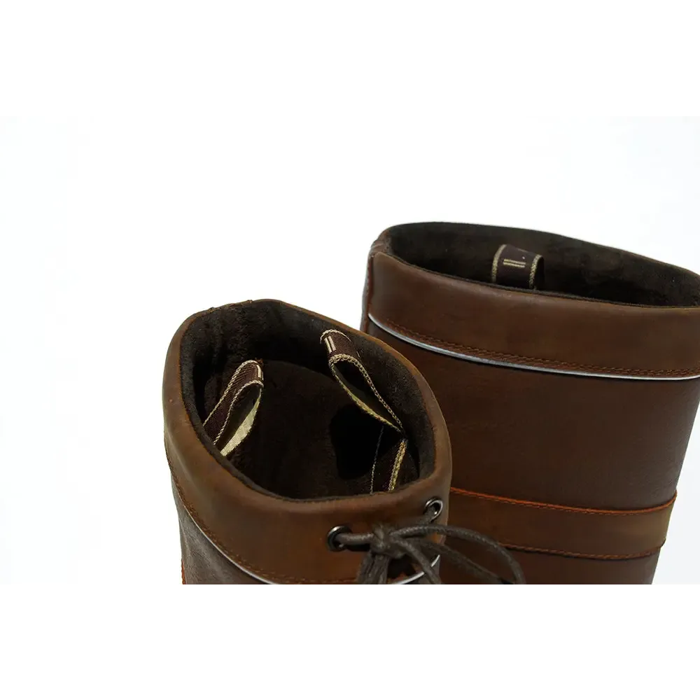 Rhinegold Harlem Leather Waterproof Country Boots