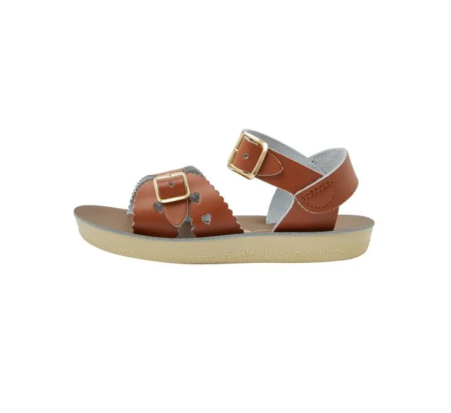 Salt Water Sandals Kids Sweetheart Sandal - Tan