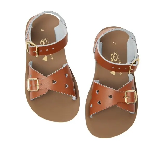 Salt Water Sandals Kids Sweetheart Sandal - Tan