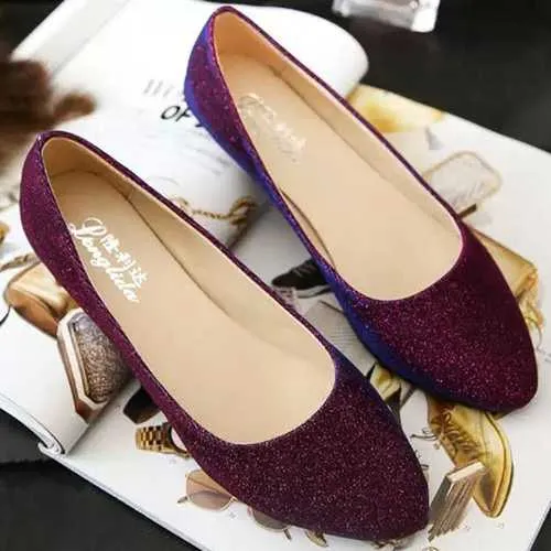Shoes Women Comfortable Casual Soft Fashion Slip On Pointed Toe Suede Flat Loafers Shoes