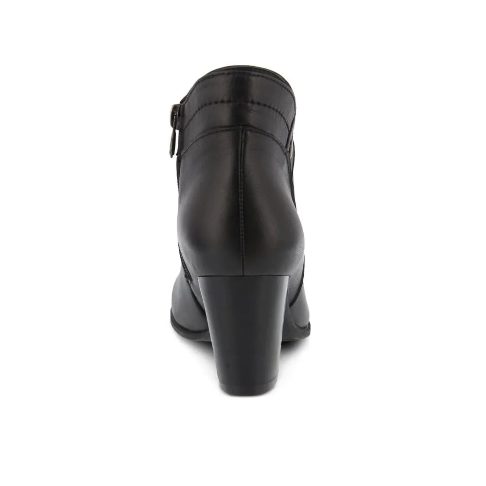 Spring Step Shoes Itilia Women's Elegant and Comfortable Leather Pull On Booties