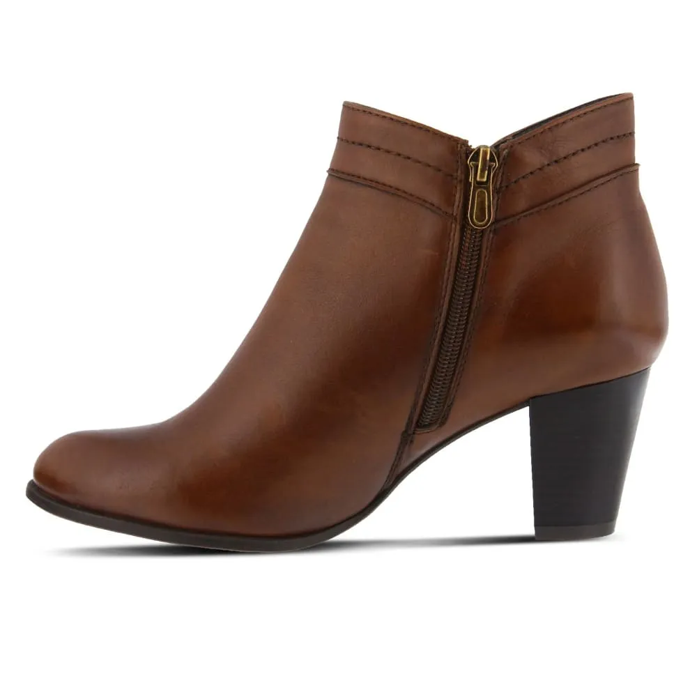 Spring Step Shoes Itilia Women's Elegant and Comfortable Leather Pull On Booties