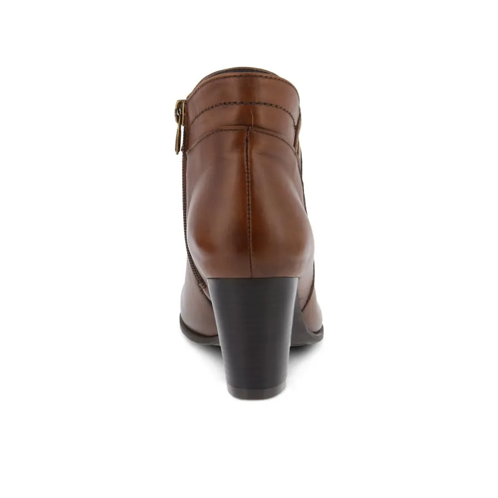 Spring Step Shoes Itilia Women's Elegant and Comfortable Leather Pull On Booties