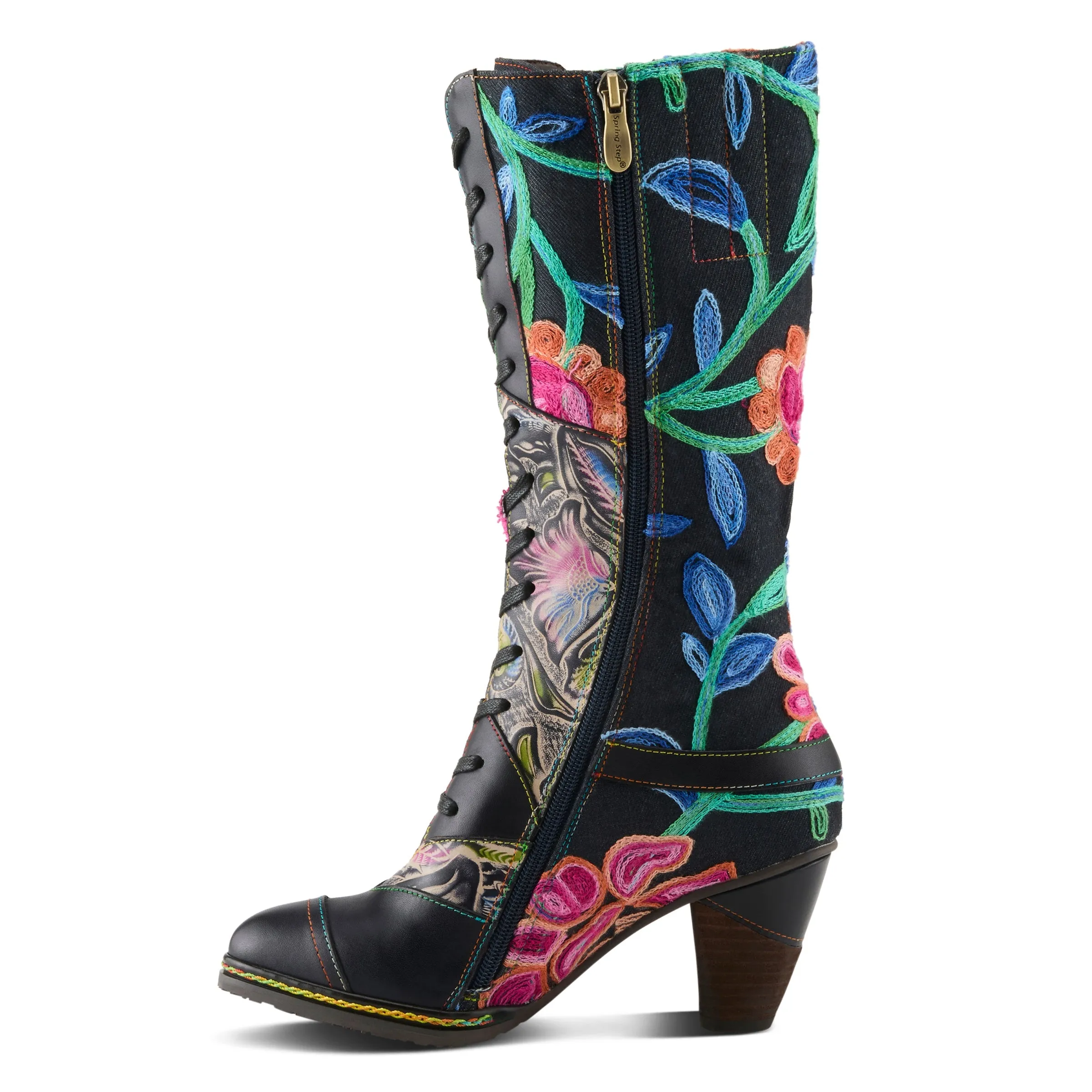 Spring Step Shoes L'Artiste Malagie-Rose Women's Versatile Mid-Shaft Booties