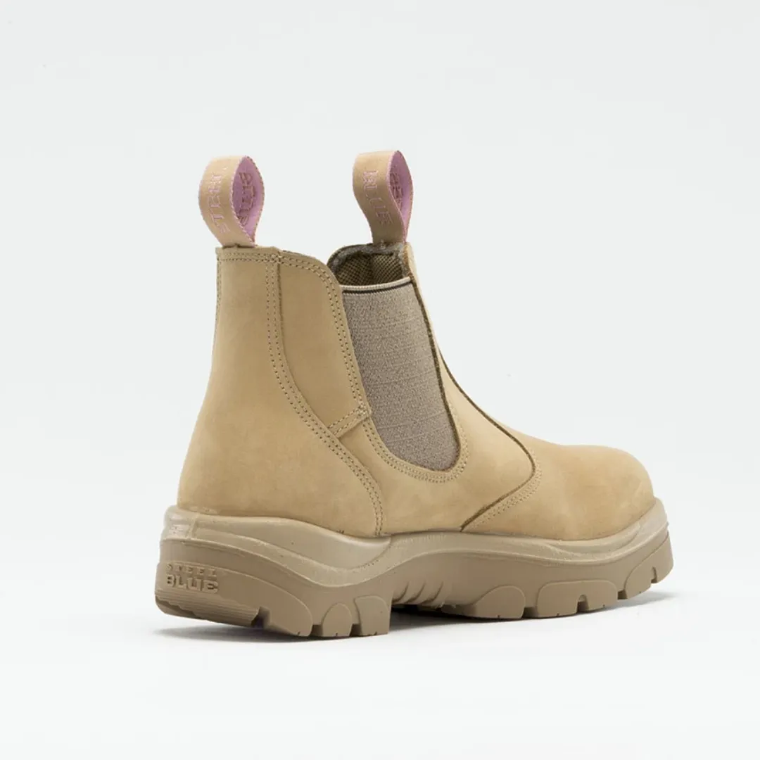 Steel Blue Ladies Hobart Elastic Sided Boot - Sand *S512701