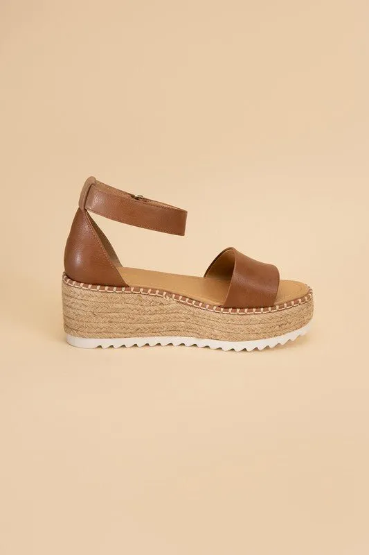 Sun Kissed Steps Cute Platform Sandals