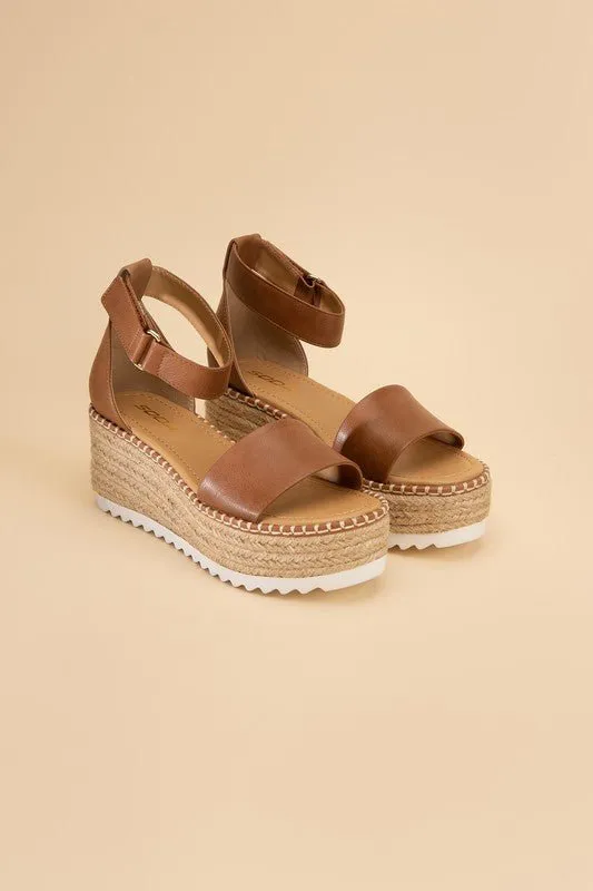 Sun Kissed Steps Cute Platform Sandals