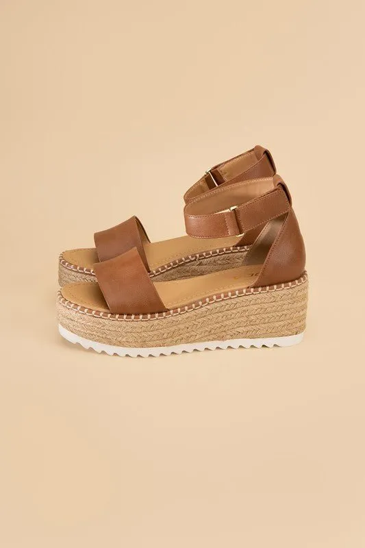 Sun Kissed Steps Cute Platform Sandals