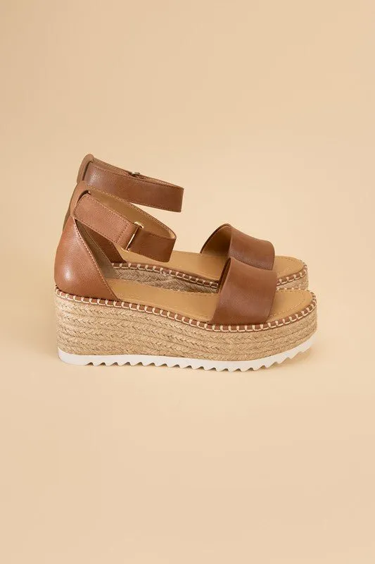 Sun Kissed Steps Cute Platform Sandals
