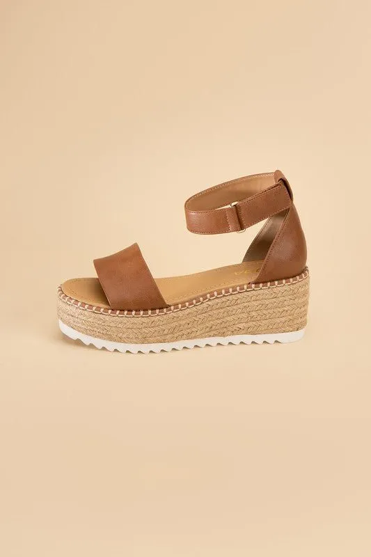 Sun Kissed Steps Cute Platform Sandals