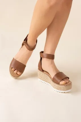 Sun Kissed Steps Cute Platform Sandals