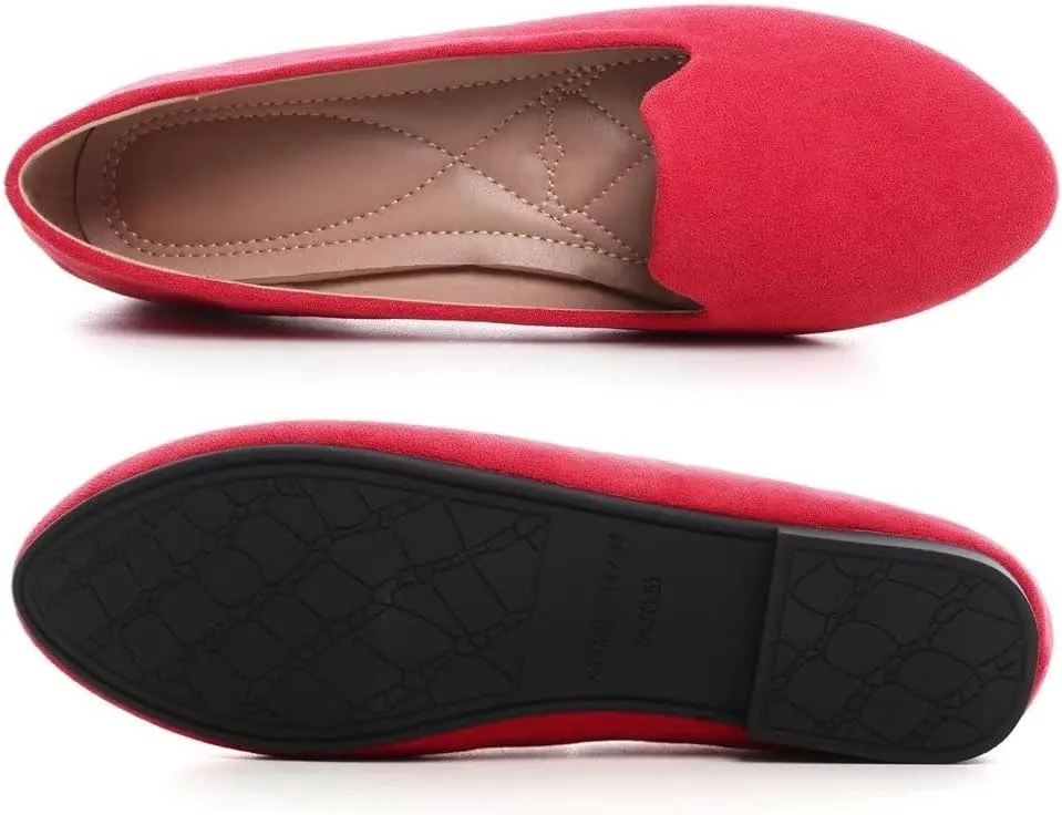 TANGNEST Women Cute Bowknot Flats Soft Slip On Dress Comfort Square Toe Flats
