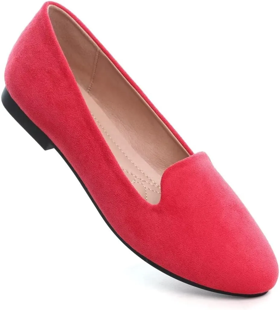 TANGNEST Women Cute Bowknot Flats Soft Slip On Dress Comfort Square Toe Flats