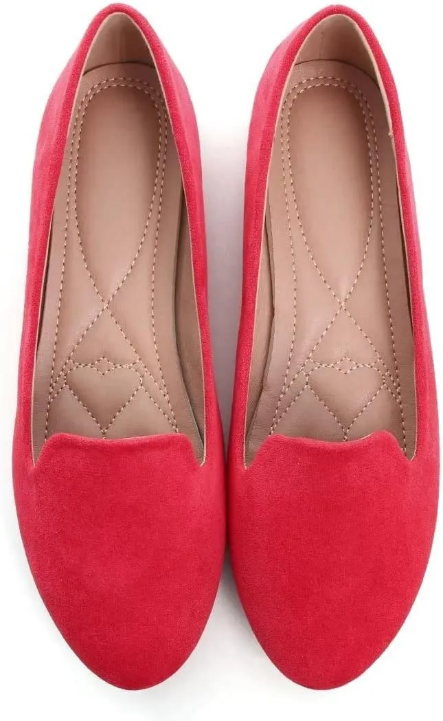 TANGNEST Women Cute Bowknot Flats Soft Slip On Dress Comfort Square Toe Flats