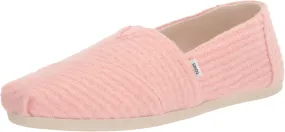 TOMS Womens Alpargata Repreve Slip On Flats Casual - Black
